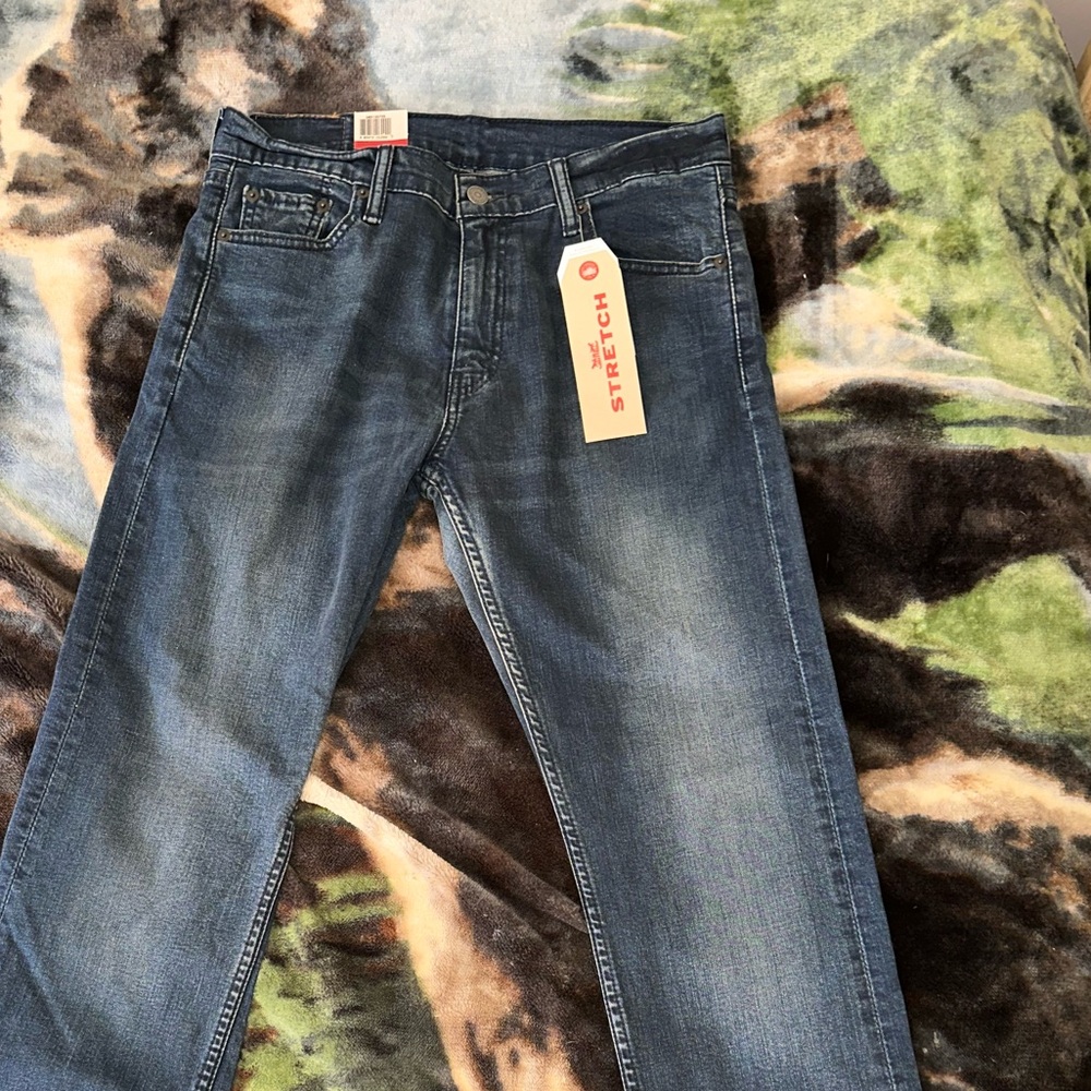 Levi's Blue Straight Jeans Classic Everyday Style